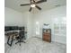 Bright office space with modern desk, dual monitors, and large window with shutters at 2975 Yachtsman Dr, Mount Pleasant, SC 29466