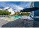 Backyard pool with poolside bar, ideal for outdoor entertaining and summer fun at 2975 Yachtsman Dr, Mount Pleasant, SC 29466