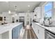 Spacious kitchen with a large island, stainless steel appliances, and plenty of natural light at 3109 Hugh Bennett Dr, Johns Island, SC 29455