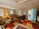 Living room featuring neutral walls, a comfortable couch, and plenty of seating at 3695 Cannon Rd, Round O, SC 29474