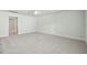 Spacious carpeted bedroom with a ceiling fan and white trim at 4045 Oxeye Loop, Johns Island, SC 29455