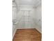 Spacious walk-in closet with hardwood floors and lots of storage at 405 Springfield Rd, Mount Pleasant, SC 29464