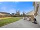 Large, well-maintained backyard with a patio and privacy fence, ideal for outdoor enjoyment at 521 Holiday Dr, Summerville, SC 29483