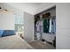 Cozy bedroom featuring a window and closet with ample storage space for clothes at 591 Mclernon Trace, Johns Island, SC 29455
