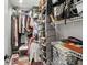 Organized walk-in closet with ample storage, shelving and hanging space at 642 Bridlewood Ln, Mount Pleasant, SC 29466
