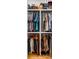 Well-organized closet with hanging rods and shelving, offering ample storage space at 668 Ferry St, Mount Pleasant, SC 29464