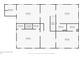 Second floor plan showcasing multiple bedrooms and bathrooms at 710 S Main St, Summerville, SC 29483