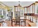 Spacious kitchen with stainless steel appliances and dining table set at 710 S Main St, Summerville, SC 29483