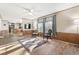 Inviting living room featuring hardwood floors, large windows, and bright interior at 754 Miriam Ln, Ridgeville, SC 29472