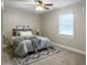Bedroom featuring carpeted floors, a ceiling fan, and natural light from a window at 760 Royle Rd, Ladson, SC 29456