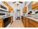 Cozy kitchen featuring wooden cabinets, modern appliances, and open layout at 101 Danzid Dr, Summerville, SC 29483