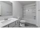 Clean bathroom featuring a tub/shower combo and a minimalist vanity at 1020 Drakeford St # 9P, Saint George, SC 29477