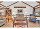 Comfortable living room with vaulted ceilings, wood accents, and ample seating at 103 Night Hawk Ln, Summerville, SC 29485