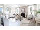 Bright living room features a fireplace, multiple windows and recessed lights at 1044 Northern Flicker Dr # Cc3-18-2P, Ravenel, SC 29470