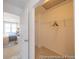 Spacious walk-in closet with ample shelving and a doorway to the main bedroom at 1054 Marsh Harrier Dr # Cc3-15-5P, Ravenel, SC 29470