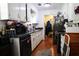 Functional kitchen with white cabinetry and modern appliances at 106 Harriet Tubman Ln, Moncks Corner, SC 29461