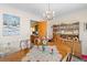 Charming dining room with hardwood floors and traditional decor at 1060 Yeamans Hall Rd, Hanahan, SC 29410