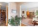 Inviting entryway leading to the formal living and dining rooms at 1060 Yeamans Hall Rd, Hanahan, SC 29410