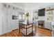 Spacious kitchen with stainless appliances, gas range, custom cabinets, and large island at 118 Freeman St, Mount Pleasant, SC 29464