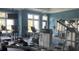 On-site gym offering residents treadmills, stationary bikes, and weight training machines at 125 Leeward Landing, Summerville, SC 29486