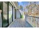 The deck features sliding doors and a white railing at 1715 Greystone Blvd Blvd # 25, Mount Pleasant, SC 29464