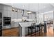 Bright kitchen with an island with seating and a stainless steel appliance package at 1962 Bellona St, Charleston, SC 29492
