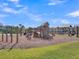 Community playground featuring slides, bridges and climbing structures, offering hours of fun for  at 205 Cozy Brook Ct, Summerville, SC 29486