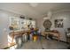 Bright workspace area with plenty of natural light, storage, and room for creative projects at 225 Camber Rd, Huger, SC 29450