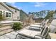 Relaxing backyard patio with luxurious lounge chairs and a hot tub, perfect for outdoor enjoyment at 225 Waning Way, Charleston, SC 29492