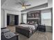 Elegant main bedroom features a ceiling fan, upholstered furniture, with soft natural light at 265 Celestial Blvd, Summerville, SC 29486
