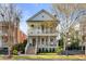 Charming two-story home with double porches and landscaped yard, welcoming entryway with brick steps at 3019 Viscount St, Charleston, SC 29424