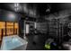 Home gym featuring professional equipment, including a cold plunge tub and sauna for a complete wellness experience at 3019 Viscount St, Charleston, SC 29424