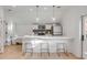 Bright modern kitchen with bar seating, stainless appliances, and eat-in area at 3019 Viscount St, Charleston, SC 29424