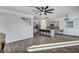 Open concept living area features luxury vinyl floors and abundant natural light at 302 Willow Pointe Cir, Summerville, SC 29486