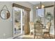Bright dining area with sliding doors to the backyard, a perfect place for meals at 314 Foxbank Plantation Blvd, Moncks Corner, SC 29461