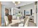Combined kitchen, breakfast nook, and living room, creating a spacious and connected area at 314 Foxbank Plantation Blvd, Moncks Corner, SC 29461