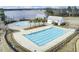 Community pool complex with large pool, pool, pergola, and poolside cabana for residents enjoyment at 314 Foxbank Plantation Blvd, Moncks Corner, SC 29461