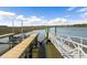 Two boat docks with lifts offer convenient water access for boating and recreational activities at 3398 Freeman Hill Rd, Johns Island, SC 29455