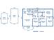 Detailed floor plan showcasing the layout of the first floor and shed at 3398 Freeman Hill Rd, Johns Island, SC 29455