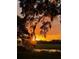 View of the sunset over the marsh at 3398 Freeman Hill Rd, Johns Island, SC 29455