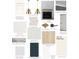 Selection of high-end finish options for a new home build, including flooring, lighting, and hardware at 3434 Kit Freeman Ln, Johns Island, SC 29455