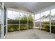Screened-in porch with a great view of the backyard at 406 Butterfly Bush Dr, Goose Creek, SC 29445