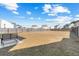 Spacious backyard with a wooden fence offers plenty of room for outdoor activities at 464 Fox Sparrow Ct, Summerville, SC 29486