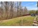 A spacious backyard with a wood fence, lawn and trees, creating a private outdoor oasis at 518 Mountain Laurel Cir, Goose Creek, SC 29445