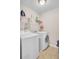 Laundry room equipped with a front load washer and dryer and wire rack shelving at 518 Mountain Laurel Cir, Goose Creek, SC 29445