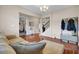 Cozy living room featuring hardwood floors and ample natural light at 518 Mountain Laurel Cir, Goose Creek, SC 29445