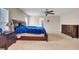Main bedroom with furniture, ceiling fan, and natural light at 518 Mountain Laurel Cir, Goose Creek, SC 29445