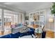 Spacious living room with hardwood floors, refined decor and an open layout at 54 Gibbes St, Charleston, SC 29401