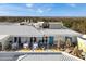 Rooftop aerial view with tables and chairs and nice view beyond at 5802 Palmetto Dr # B-202, Isle of Palms, SC 29451