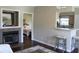 Open concept view of living area, kitchen, and Primary bedroom offering lots of space and light at 700 Daniel Ellis Dr # 6107, Charleston, SC 29412